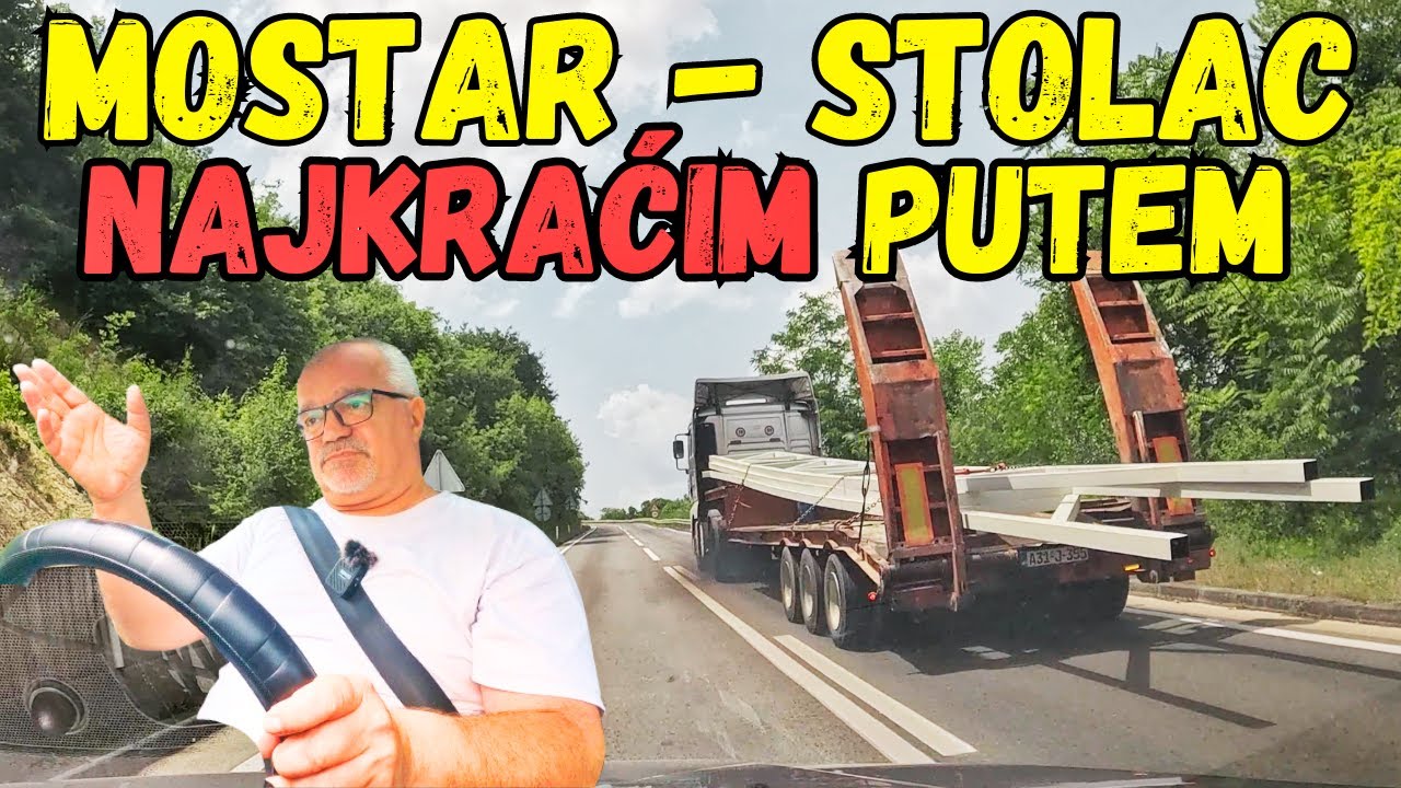 OD MOSTARA ZA STOLAC NAJKRAĆIM PUTEM