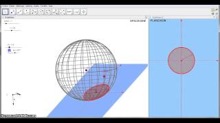 Intersection of a plane and a sphere Profile