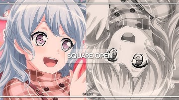 How to make open square transition on Alight motion || Gxldy