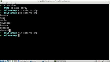 Tutorial PHP - Ler um arquivo de Texto e armazenar dados em Array