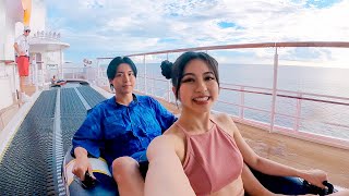 DISNEY WISH CRUISE! Wedding Anniversary Vlog | Ellen and Brian