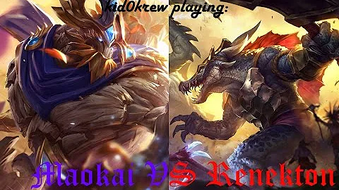 kid0krew playing: Maokai Vs Renekton Ep. 39