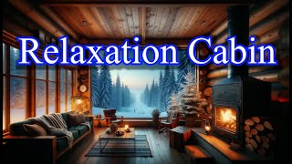 Cabin Ambience: Crackling Fireplace Sounds in a Cozy Cabin for Stress Relief & Deep Sleep