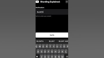 Sharding Explained Blum Video Code Sharding Explained Blum Today Verification Keyword Today Code 17