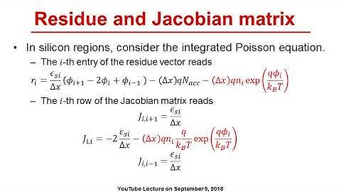 [한][Computational Microelectronics] Poisson equation - 4. Self-consistent case