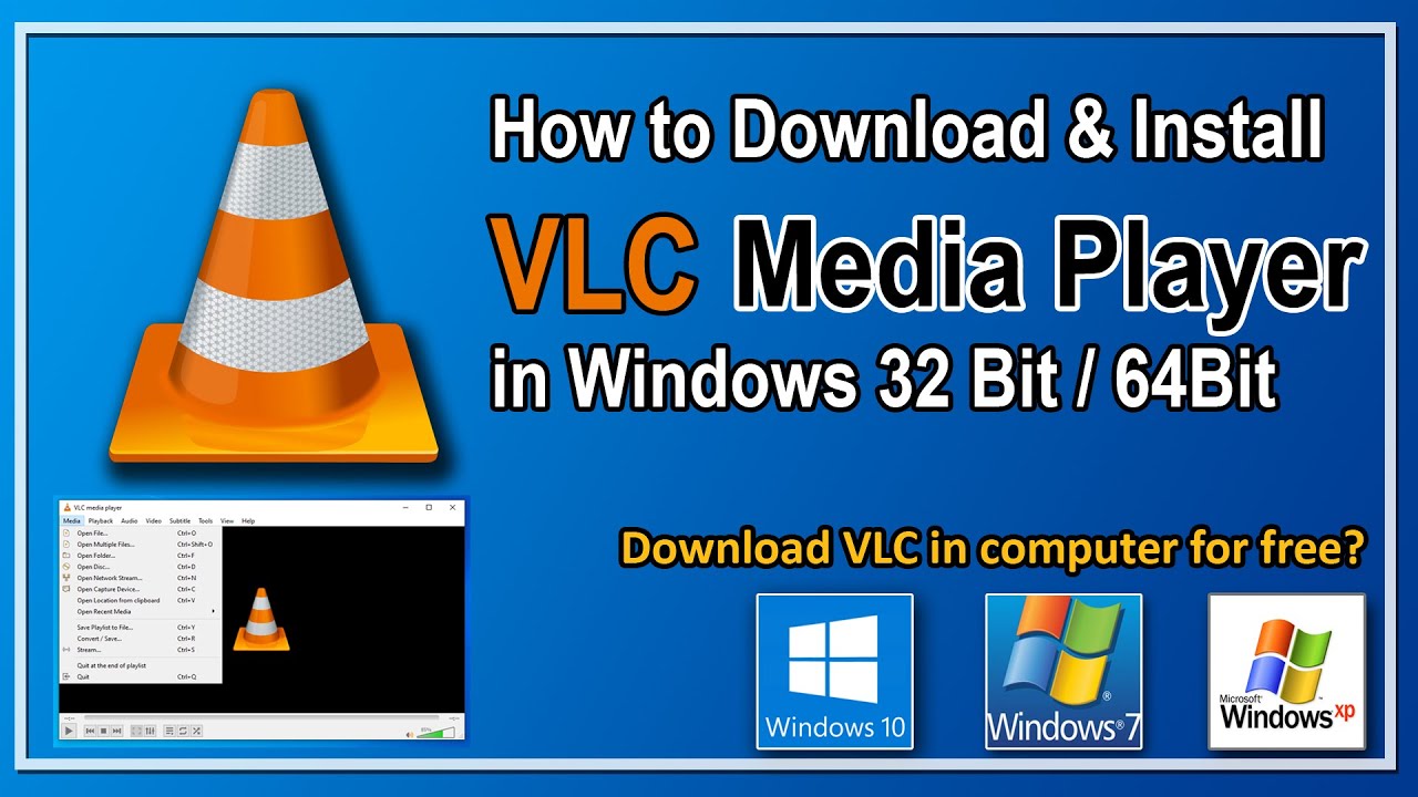 download free vlc media player for xp