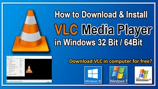 how to download and install vlc media player in windows 10? | #vlcmediaplayer 2021