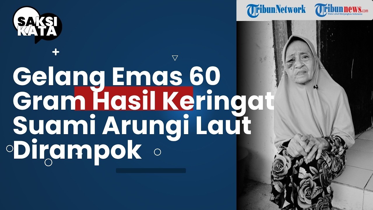 Etty Suhanti Nenek 75 Tahun Dirampok Teman Anaknya Sendiri, Gelang Emas 60 Gram Miliknya Raib