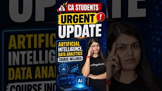 CA Syllabus Change Hone Wala Hai? AI Aur Data Analytics Ab CA Course Mein Aayega?
