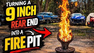 This Old Rear End Became a Fire Pit