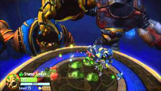 Skylanders Giants Soloing Kaos with Stump Smash