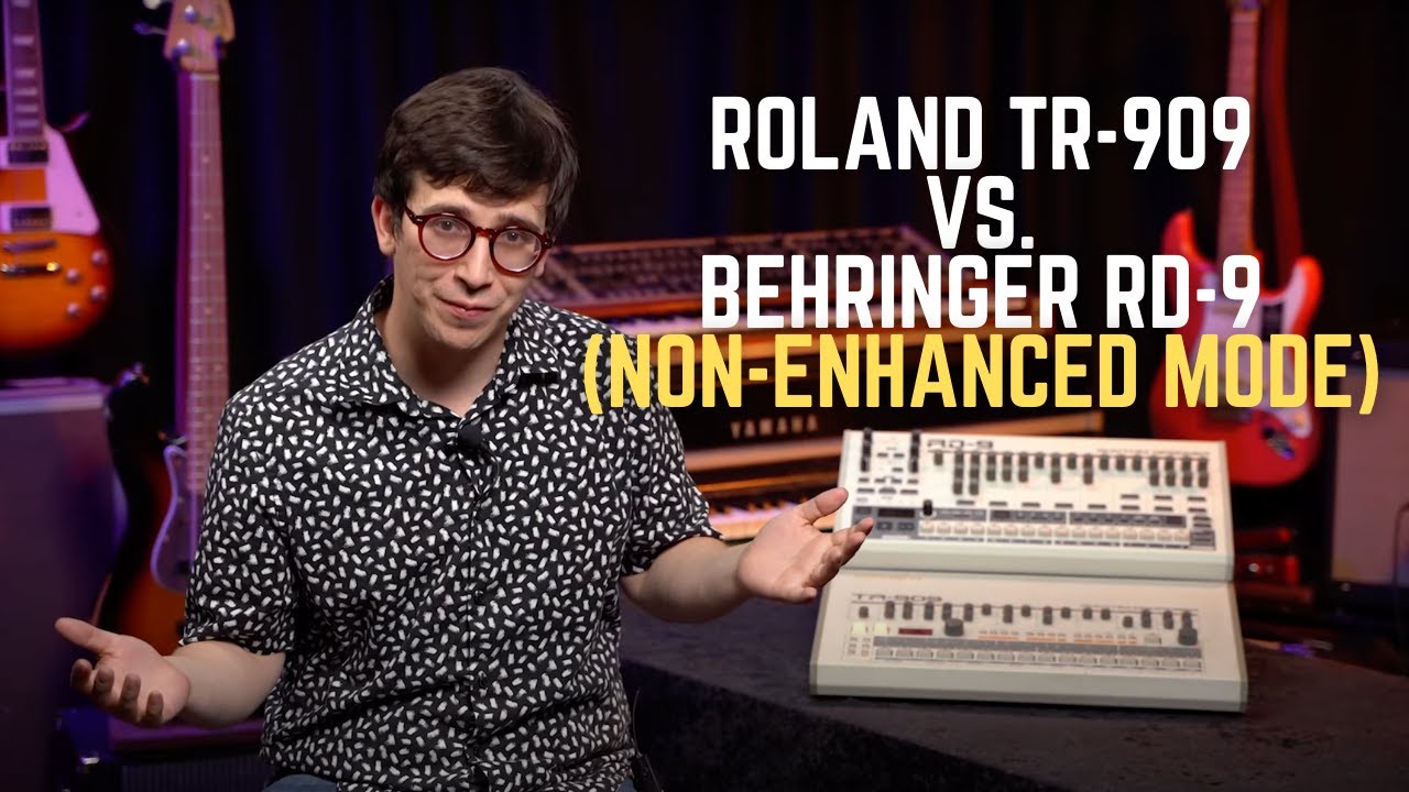 Roland TR-909 vs. Behringer RD-9 (Authentic Mode): Is it Closer