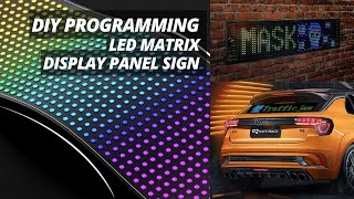 DIY Programming Flexible LED Matrix Display Panel Sign screenshot 3