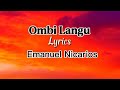 Ombi Langu Nakuapia Moyo Lyrics Emanuel Nicarios 