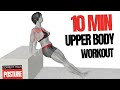 10 upper body exercises at homebeginner friendly