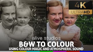 Film Colourisation, black & white film to colour (remastered in 2022) by Alive Studios 810 views 1 year ago 2 minutes, 52 seconds