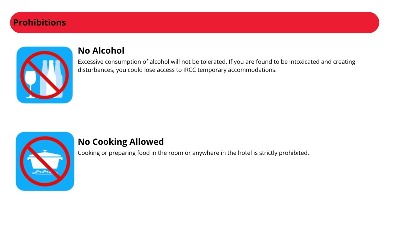DevCore - Terms and Conditions for temporary accommodations