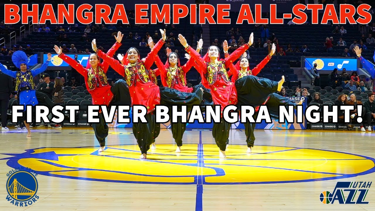 Bhangra Empire All Stars  NBA Halftime Game Warriors vs Jazz 2023