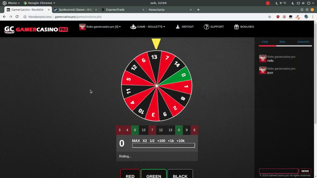 How to deposit VGO items in GamerCasino.PRO Tutorial