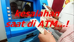 Hindari 5 Kesalahan Saat di Mesin ATM - Durasi: 3.08. 