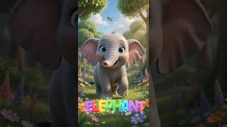 Wild Animals for Kids 🦁 | Learn Wild Animal Names | Fun Educational Video #Shorts