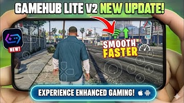 🔥 GameHub Lite V2 is Here! Best Settings + Full Setup & GTA 5 Gameplay Test on Android