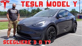 Tesla Model Y - Vale la pena rispetto a una Model 3? La comprerei? [Insta360 Shots]
