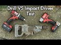 Lithium Power Drill vs Impact Driver vs Antique 1930s Thor: Screw Test / Review Lithium Power Drill vs Impact Driver vs Antique 1930s Thor: Screw Test / Review