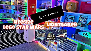 Check out the LEGO life size lightsaber by @ARTSABERS