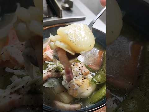 春野菜で作る柚子胡椒風味の汁がうめぇ#shorts #cooking