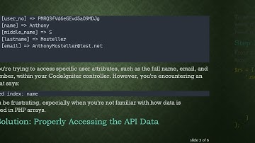 Integrating API Responses into CodeIgniter Controllers