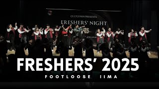 Fresher's Performance 2025 - Footloose IIMA