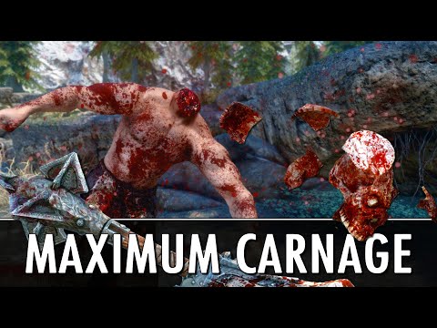 Skyrim Mod: MAXIMUM CARNAGE (Overhaul)