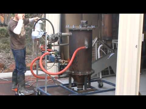 Solid Fuel Combustion Turbine - Trial #1