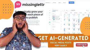 Missinglettr Review | Get Ai Generated Social Media Posts Very Easily