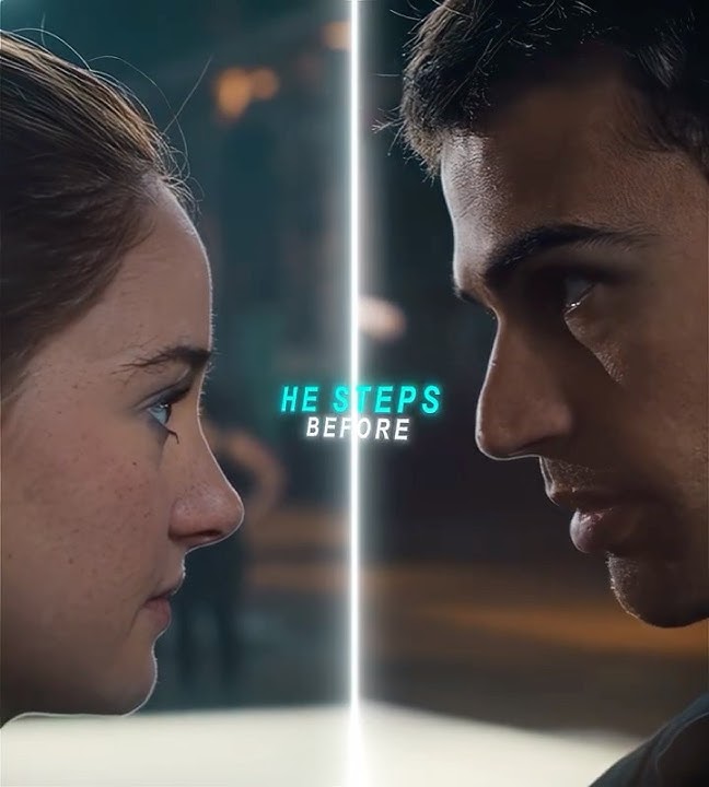 “Two Hearts, One Story” | Divergent Edit | Attention - Charlie Puth #shorts #movieedits