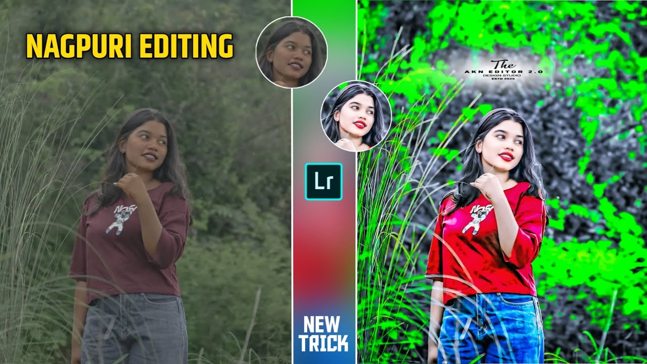 Lightroom New Trick Nagpuri Photo Editing | Trending Nagpuri Photo Editing Kaise Kare New Trick 2026