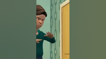 Boris grounds Caillou for eating cereal #shorts #funny #plotagon #caillou #viralvideo #animation