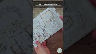 EASY Flip Flap Junk Journal from a template! | Full Video on our YT | Flip Flop | My Porch Prints