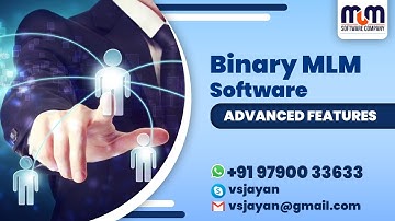 Advanced Binary Ecommerce MLM Highlight Features 2024 Technical Video demo Readymade MLM Script