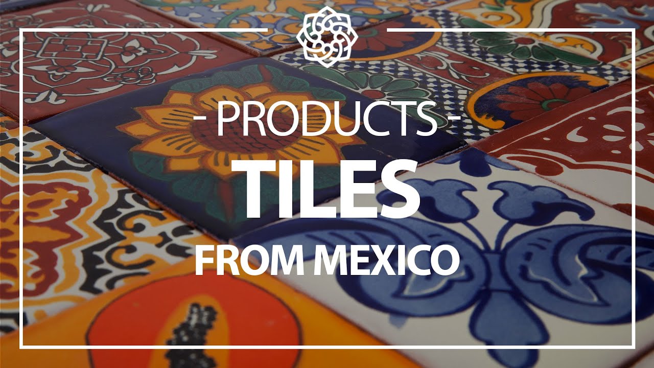 Mexican tiles - colorful wall tiles for interior decoration - Mexico in your home [Cerames]