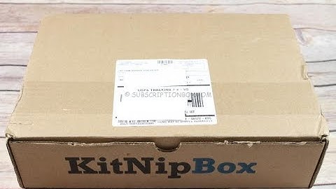 KitNipBox December 2017 Review/Unboxing + Coupon #KITNIPBOX