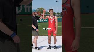 Wrestler Wins in Style