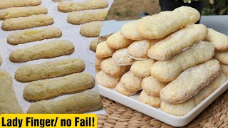 Download Lagu Lady Finger Cookie Recipe no Fail‼️ | Tiramisu Cake | Bake N Roll MP3 Download Lagu Lady Finger Cookie Recipe no Fail‼️ | Tiramisu Cake | Bake N Roll MP3