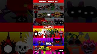Incredibox Sprunki Phase 222 Vs Phase 101 Mix Version