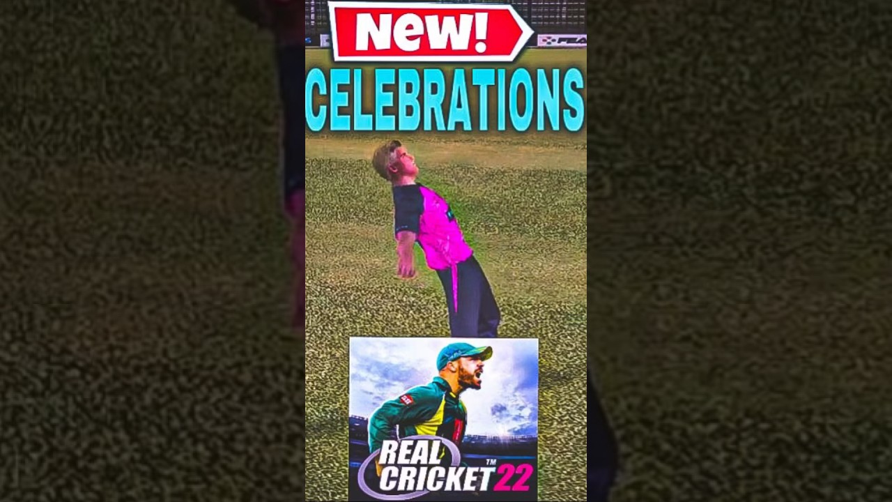 REAL CRICKET 22 NEW PROMO | Rc22 New Celebrations 
