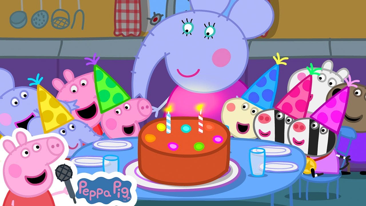 peppapig birthday Montage photo