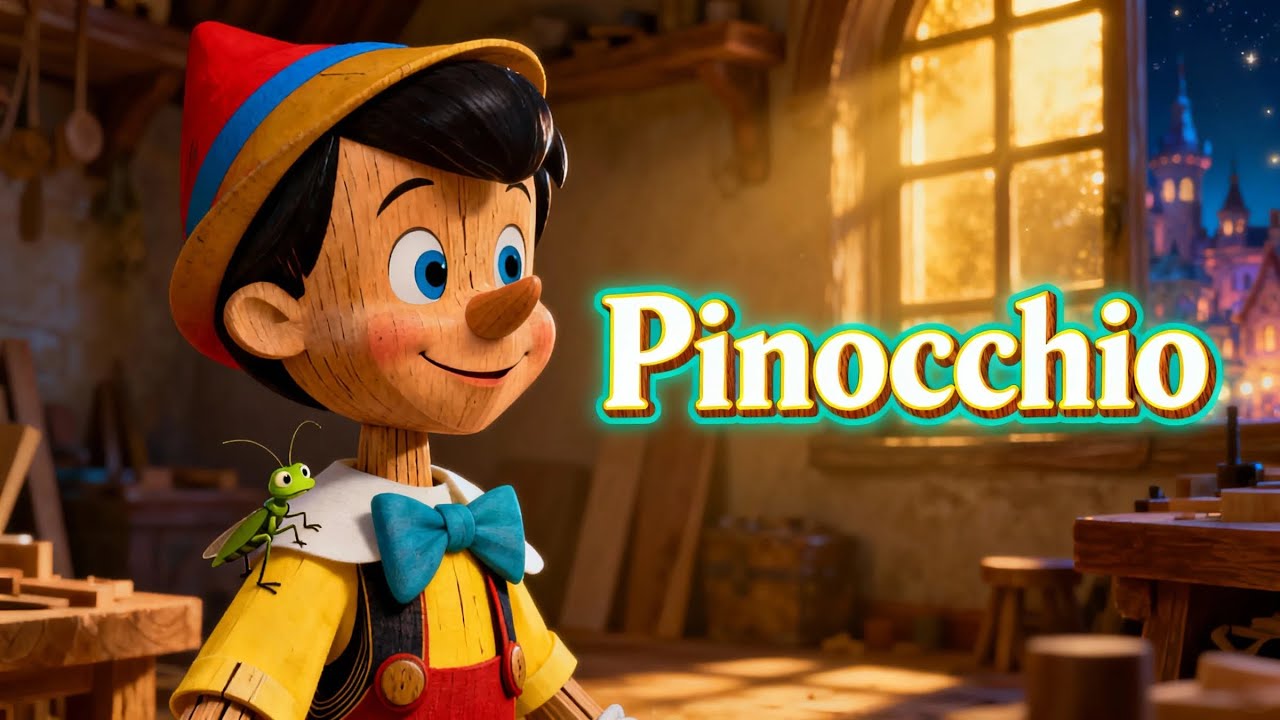 Pinocchio's Wish | Bedtime Stories for Kids | Fairy Tales | Pingo English