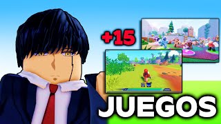 RECOMENDANDO más de 15 juegos de ROBLOX por si no encontrabas que jugar