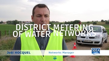 Water cycle telemetry of the SDEA networks by SOFREL RTUs and Data loggers products